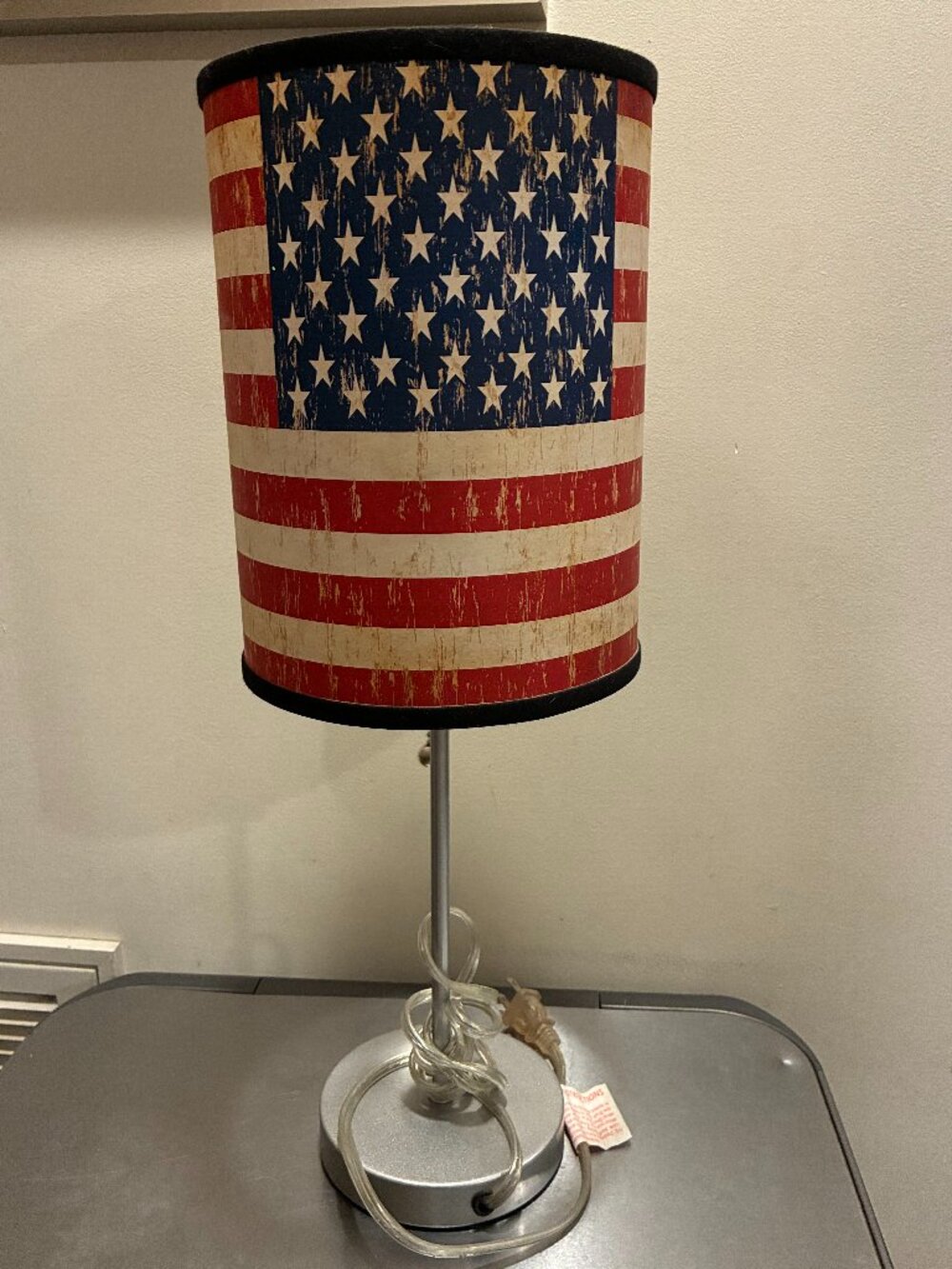 Nordstrom~ American Flag Table Lamp (Retail:  $38)